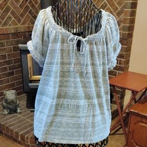 🤎Grace Elements Women's Tribal Print Blouse